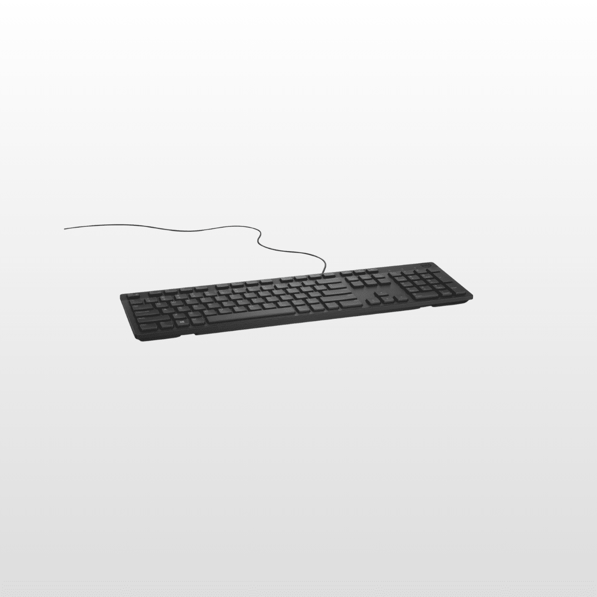 Teclado Original DELL KB216 Idioma Alemão com Kit de Autocolantes em PT