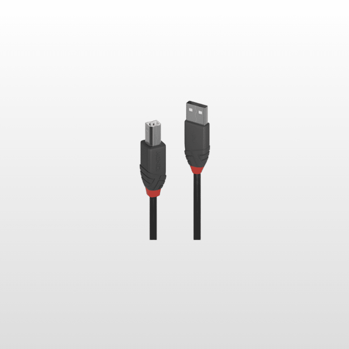 Cabo Lindy USB 2.0 para USB-B 0.5m preto