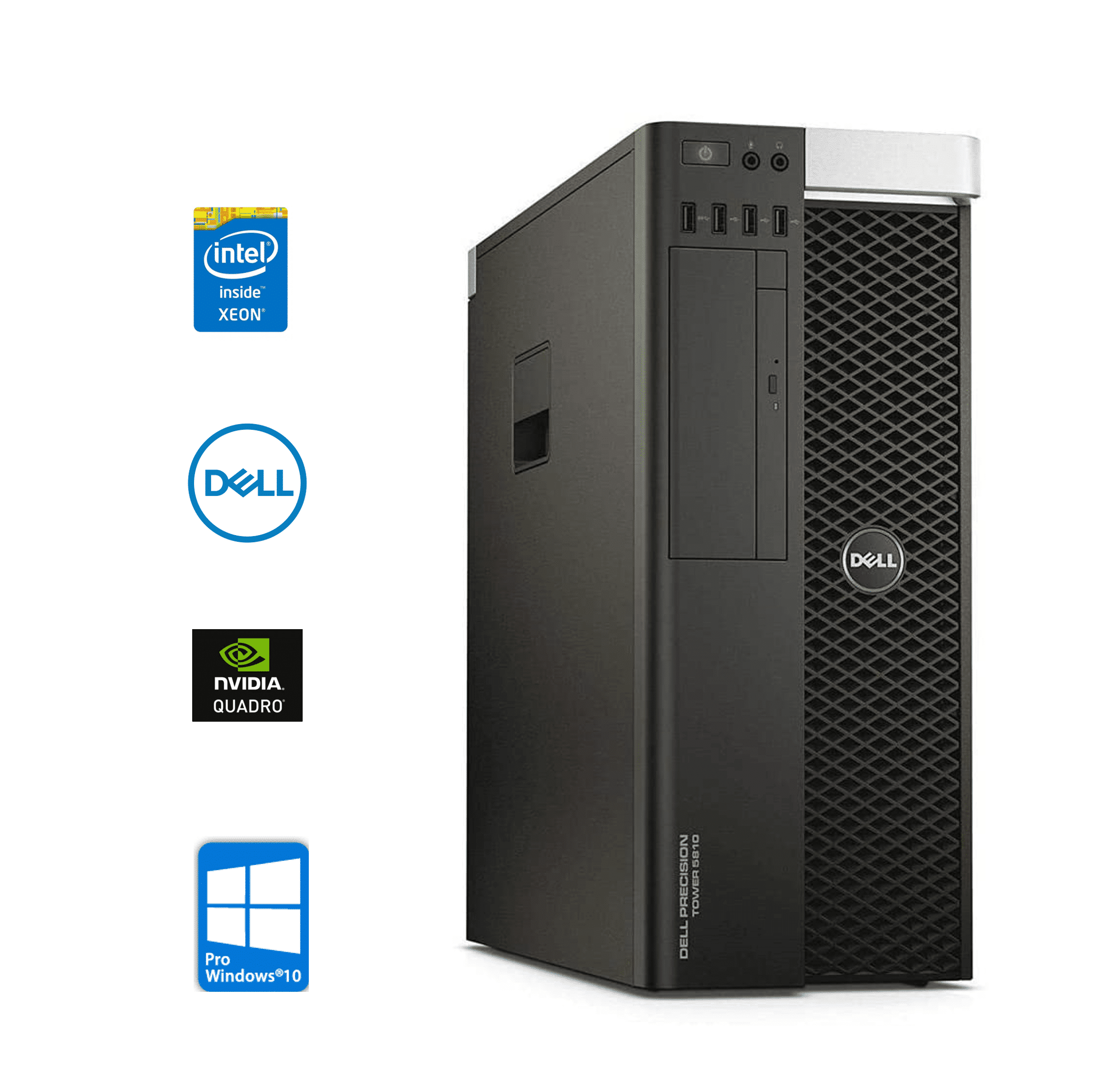 DELL Precision 5810 Xeon® E5-1630-V3 DDR4 NVIDIA QUADRO K620 [2Gb] - PC ...