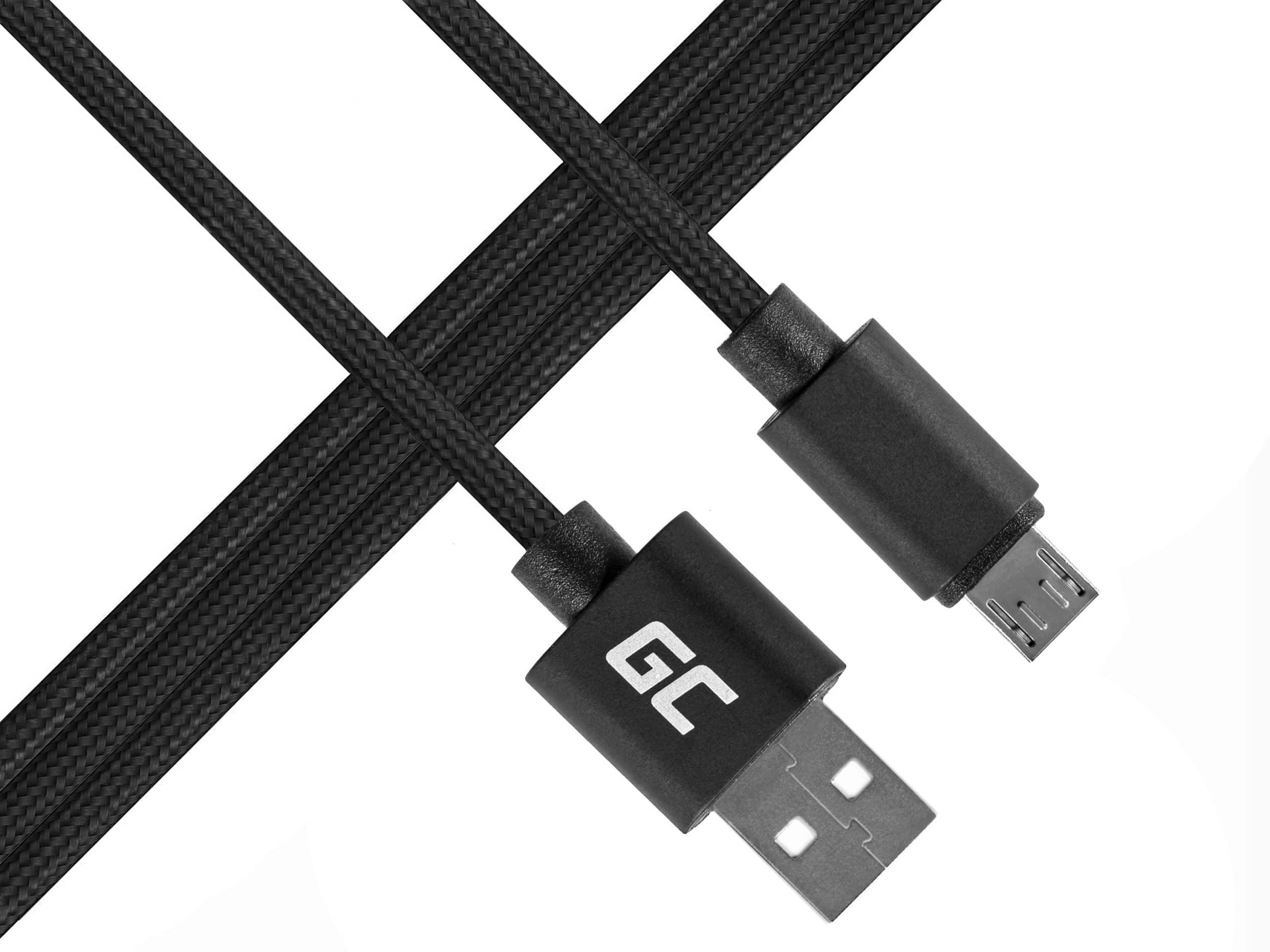 Cabo micro USB Nylon 100cm