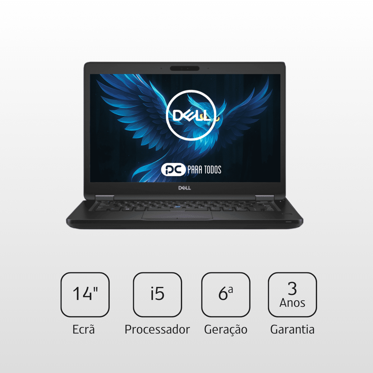 Dell Latitude 5480 i5 6ª-Geração 14″ HD