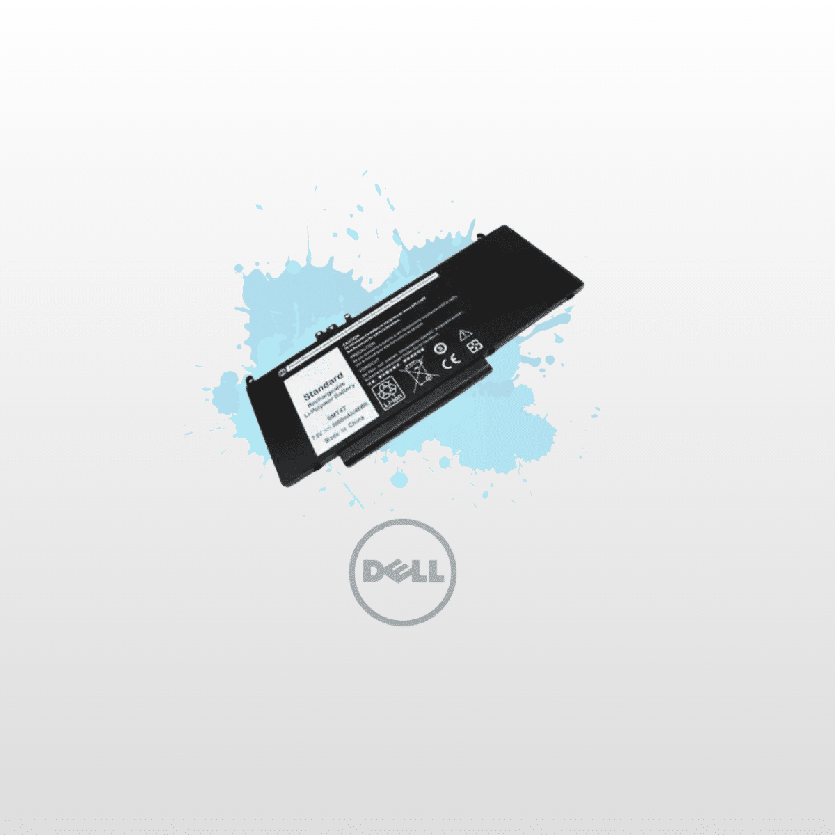 Genuine Dell MXV9V / P96G Lithium-Polymer Battery For Latitude 13 5300, 5310, 14 7400, 7300 – 7.6V 7500mAh
