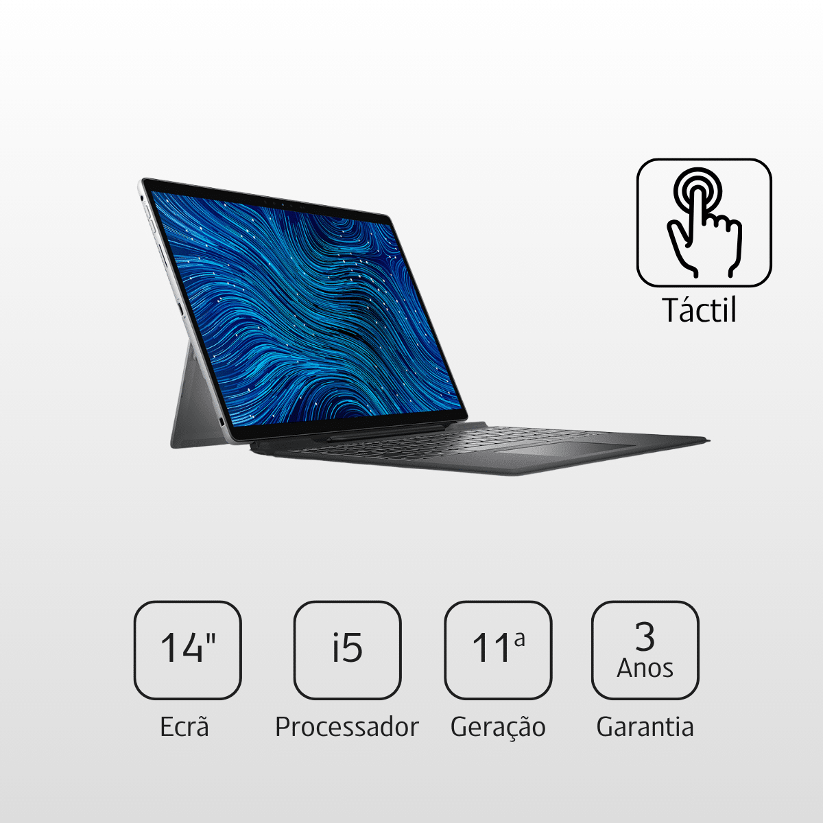 Dell Latitude 7320 Detachable i5 11ª-Geração 14
