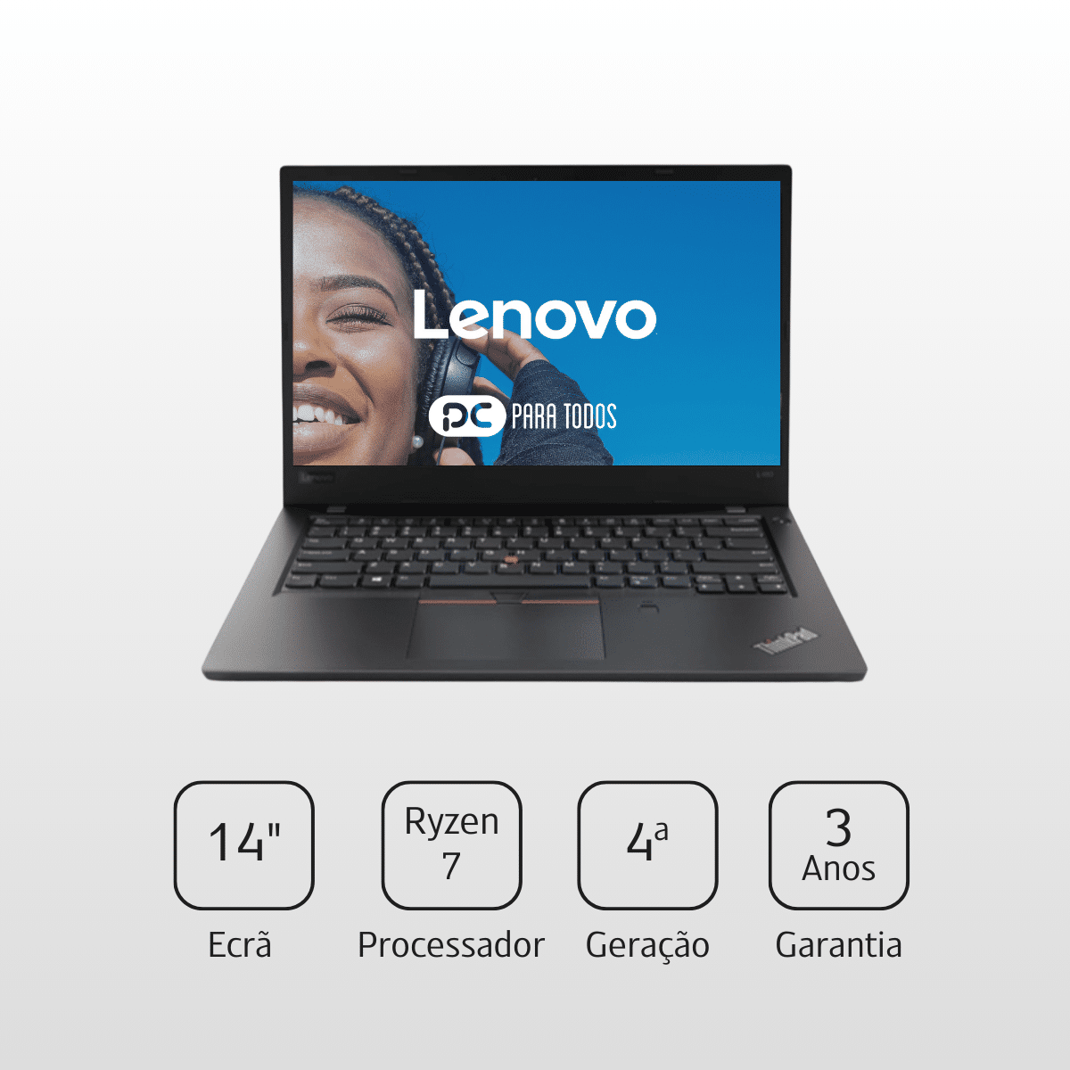 Lenovo ThinkPad T14 GEN1 Ryzen 7 PRO 4750U 14" Full HD