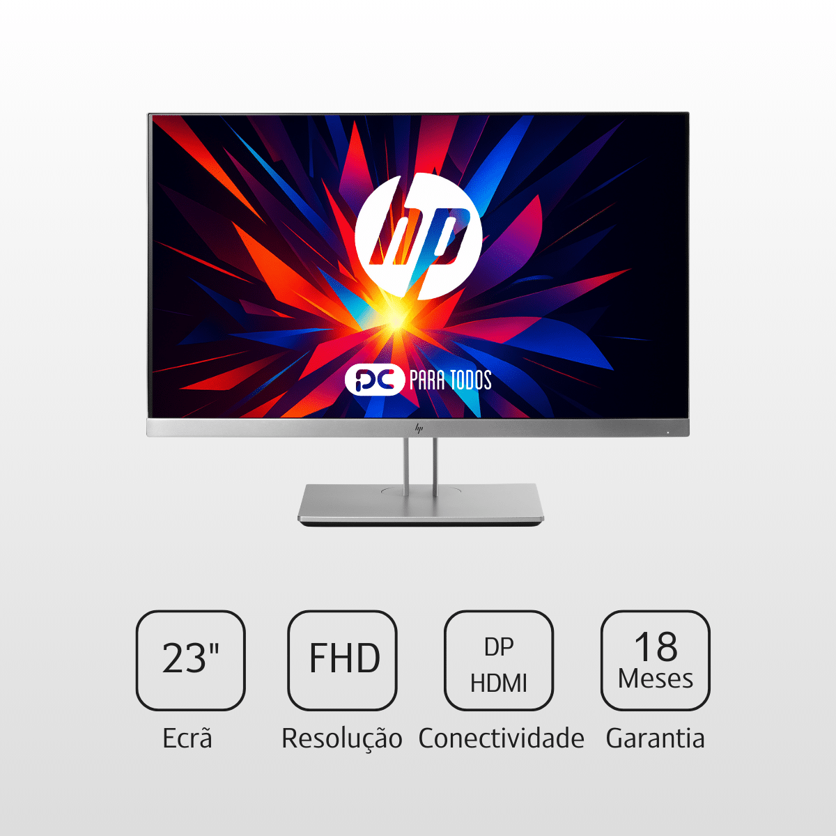 MONITOR HP E233 LED 23'' Full HD