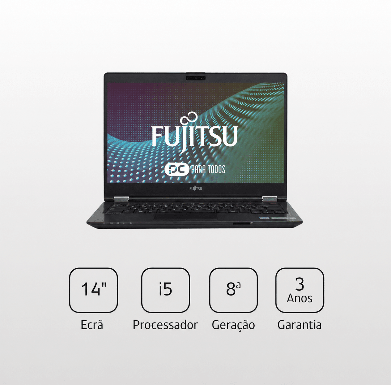 Fujitsu LifeBook U758 / U759  i5 8ª-Geração 15.6" FULL HD