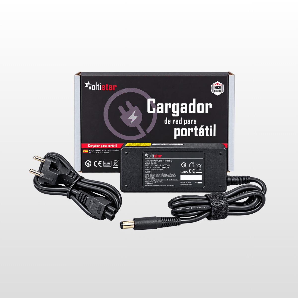Carregador Compatível Samsung 19V 3.16A 60W 5.5 x 3.0MM- Preto