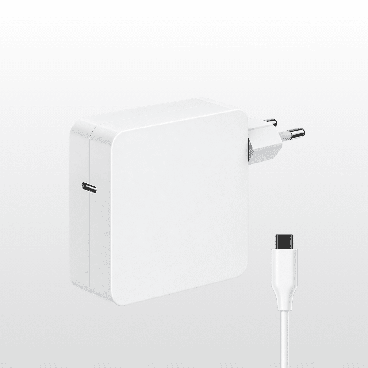 Carregador Compativel Apple MacBook Pro USB-C 100W - Branco
