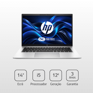 HP EliteBook 840 G9 i5 12ª-Geração 14″ FULL HD